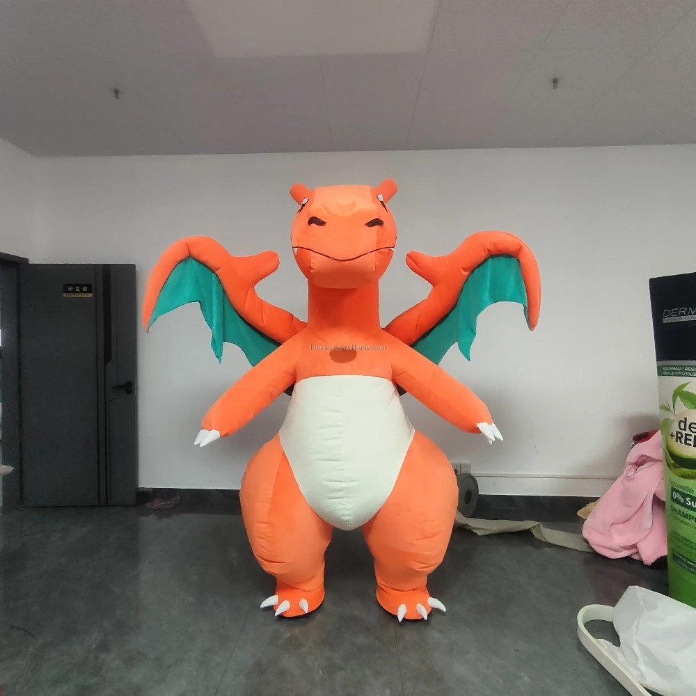 Inflatable Dinosaur Costume Adult - Halloween Christmas Dinosaur Walking Mascot Unisex