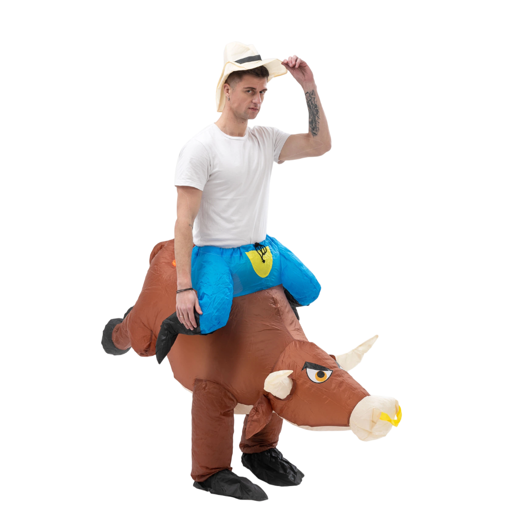 Adult Inflatable Ride‑On Costu - đánh giá và giá Inflatable Dinosaur Costume Adult