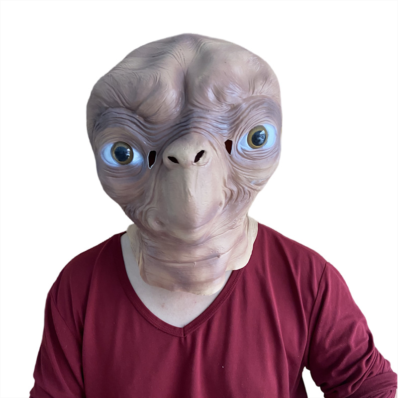 Realistic ET Alien Latex Mask  - đánh giá và giá Latex Alien Mask Realistic