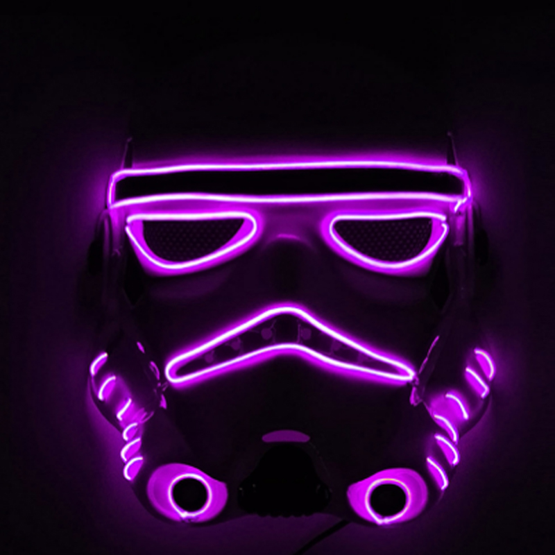 Halloween Party Night Mask Lum - đánh giá và giá Led Purge Mask Halloween