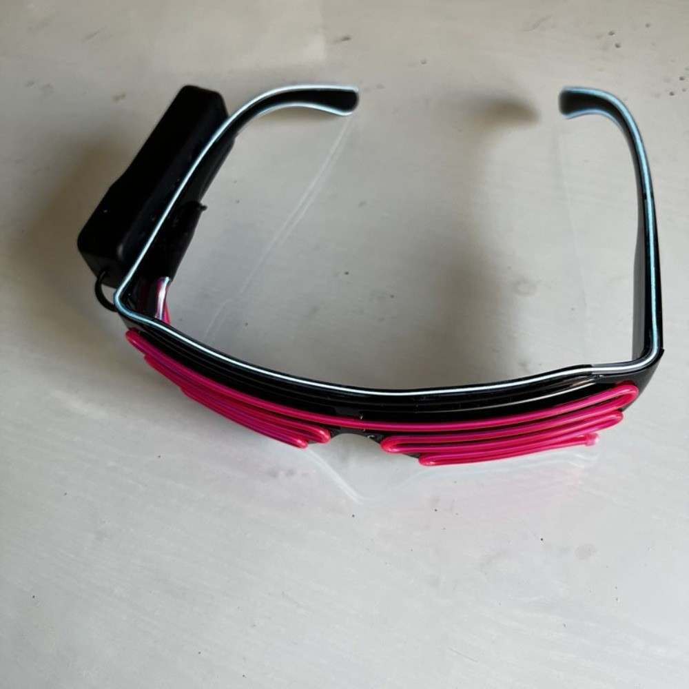 Fashion Wireless LED Glowing G - đánh giá và giá Glow In The Dark Party Glasses