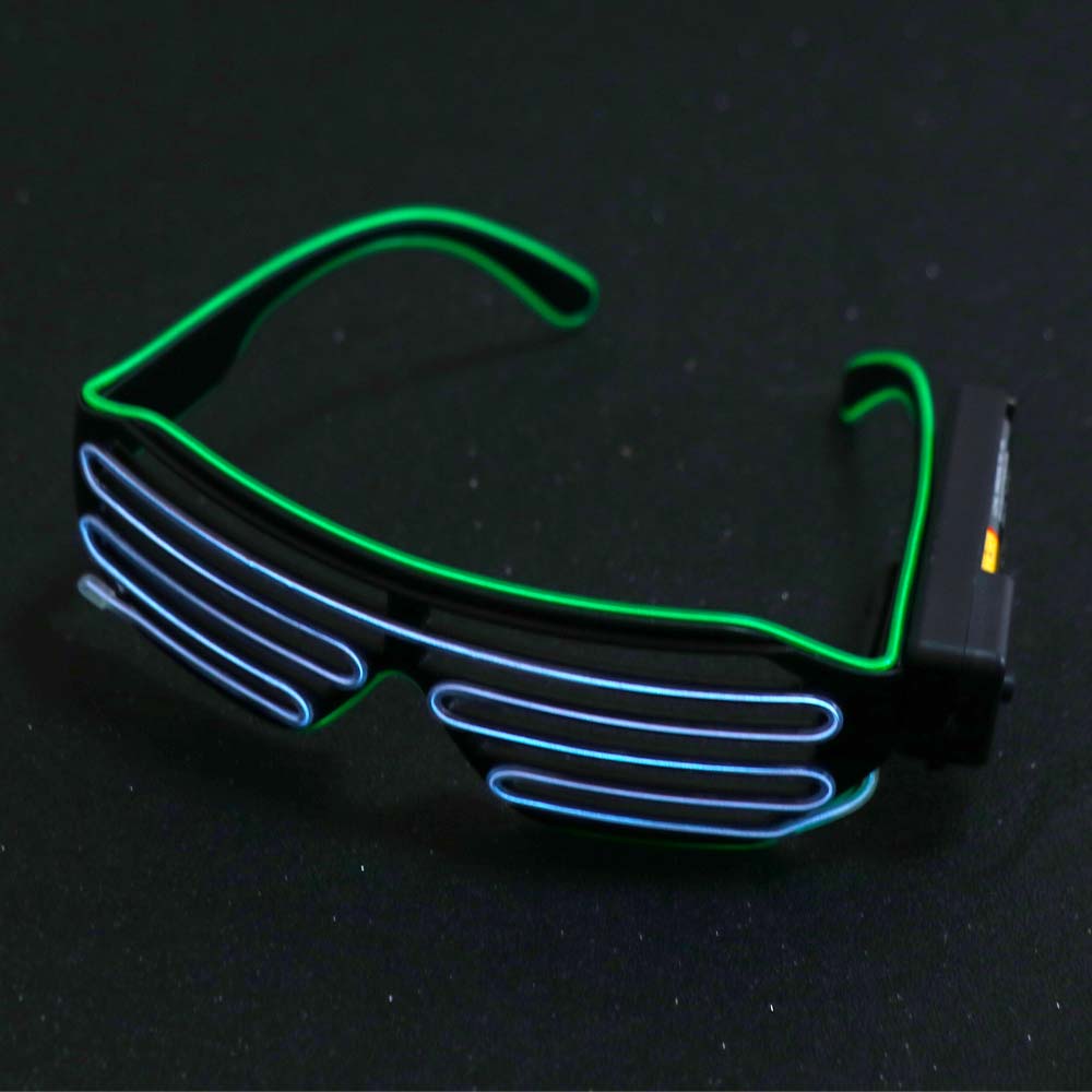 Fashion Wireless LED Glowing G - đánh giá và giá Glow In The Dark Party Glasses