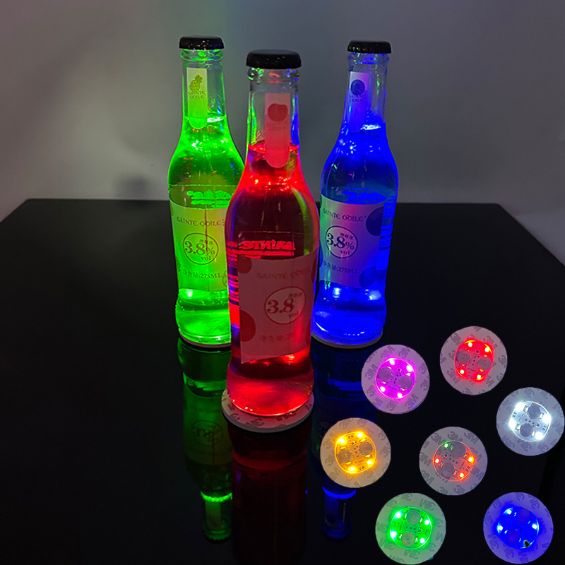 LED Coasters Sticker Night Clu - đánh giá và giá Glow In The Dark Party Glasses