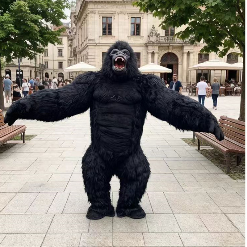 Inflatable Mascot Gorilla Cost - đánh giá và giá Inflatable Dinosaur Costume Adult